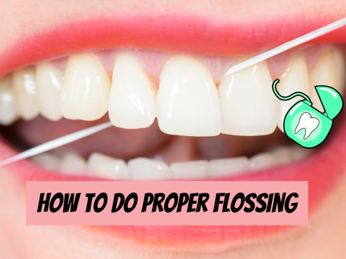 How To Do Proper Flossing